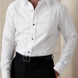 Banana Republic Kylen Tuxedo Dress Shirt